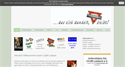 Desktop Screenshot of cvjm-luebeck.de